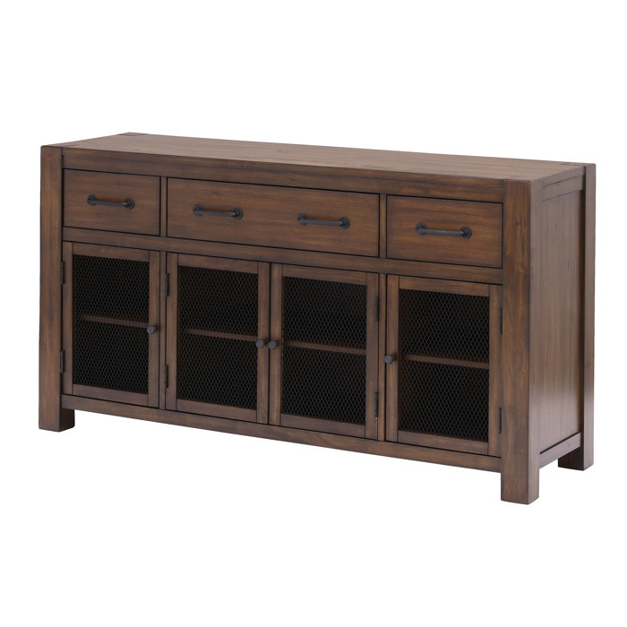 Mistana™ Trevion 61'' Solid Wood Sideboard & Reviews Wayfair